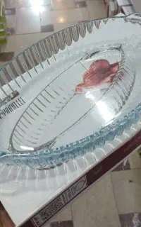 تابه شیشه ای بیضی حاجی ارزانی