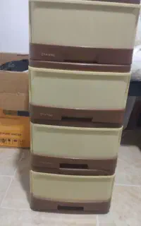 فایل چهار کشو بزرگ پلاستیکی
