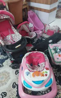 فروش سیسمونی دخترانه نو و بدون استفاده