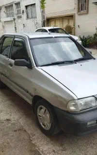 پراید نقره ای دوگانه