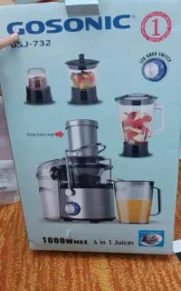 آبمیوه گیر 4 کاره گاسونیک