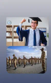 مشاور تحصیلی، سربازی(اخذ مدرک تحصیلی، معافیت خدمت)
