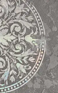 میکروسمنت، ورق طلا، پتینه، طرح سنگ ، نقاشی