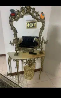 خرید و فروش اینه و شمعدان برنجی لوستر