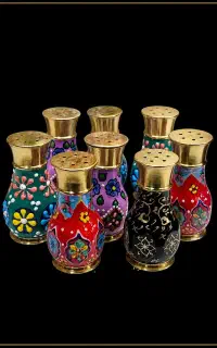نمک پاش میناکاری بزرگ