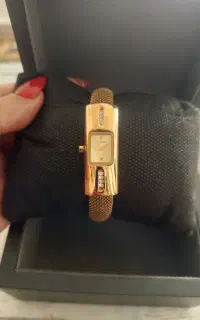 ساعت GUCCIاصل روکش طلا