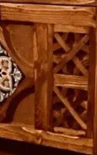 میز صندوقچه چوبی