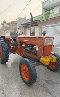 تراکتور مدل 67 تمیز با تریلی جفت در حد صفر