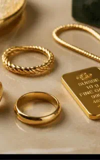 یک قطعه طلا پیدا شده