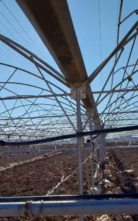 گلخانه گالوانیزه پیچ ومهره ۴۰۰ متر