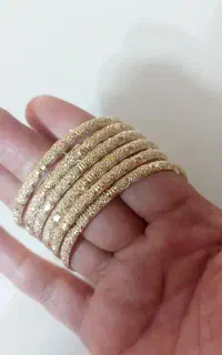۶ عدد النگوی طلا نوی نو با فاکتور