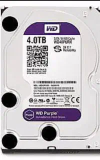 هارد ۴ ترا بایت اصلی وسترن بنفش