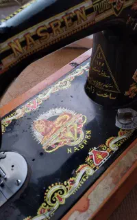 چرخ خیاطی خیلی قدیمی