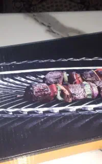 جا سالادو کباب و ماهی