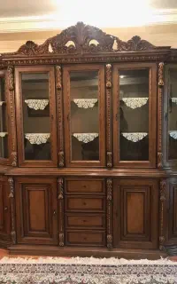 بوفه چوبی ۲تیکه