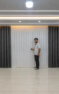 نصابه با لیزر پرده خیاطی با تجربه و کار تمیز