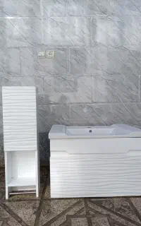 روشویی و کمد pvc . ضد آب