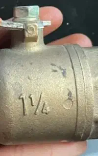 شیر گاز برنجی