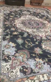 روفرشی مخمل سرمه‌ای