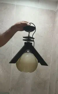 لوستر چوبی