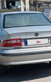 فروش سمند LX نقره‌ای