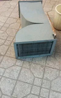 کانال دریچه کولر دوراهی کاملاً سالم درحد