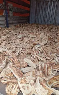 ۲ تن نان خشک ارسال رایگان از استان گلستان
