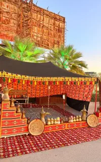 دله تراث تالار خیمه