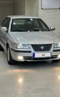 سمند مدل۸۵ یک تیکه رنگ