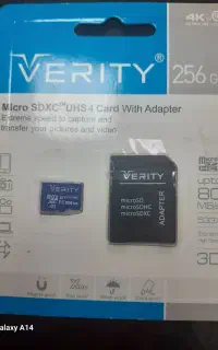 مموری 256 گیگ وریتی