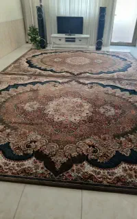 دو عدد فرش گردویی