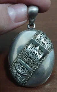 قاب عکس نقره تایلندی
