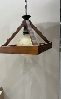 لوستر چوبی  آشپزخانه