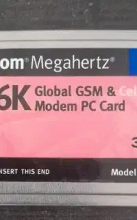 کارت مودم قدیمی 3Com Megahertz 56K GSM مدل 3CCM756