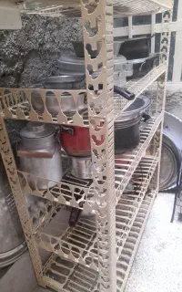 قفسه فلزی پنج طبقه
