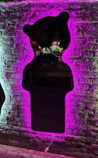 اینه قدی دفرمه
