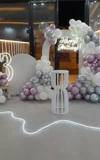 بادکنک ارایی،طاق افتتاحیه،گل ارایی