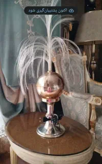 چراغ خواب گردان رنگی عطیقه