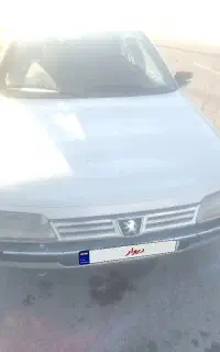 پژو405 نقره ای