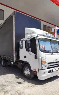 کامیونت جک ۶ تن مسقف چادری
