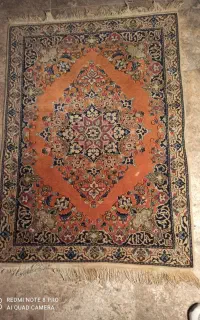 فرش قالیچه دستباف ابریشم