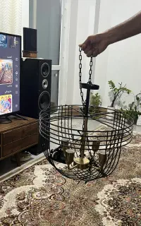 لوستر چهارشعله نو‌