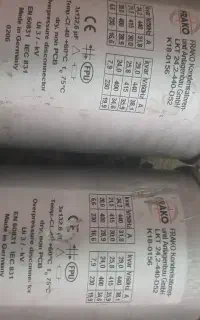 خازن سیلندری ۳فاز اصل آلمانی