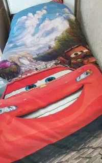 یه جفت روتختی تک نفره وپرده