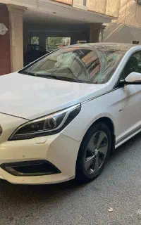 هیوندا سوناتا هیبرید GLC مدل ۲۰۱۷ سفید