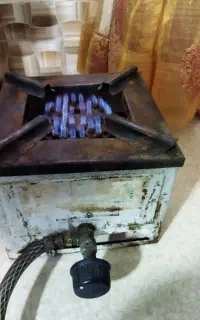 تک شعله پخت وپز
