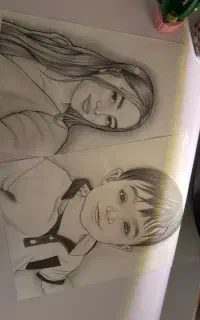 طراحی سیاه قلم