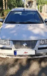 سمند مدل۹۸ اتاق تعویض بی رنگ