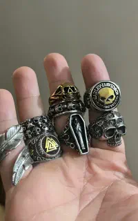 ۸ عدد انگشتر استیل