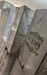 کاغذ دیواری مستقیم از انبار تحویل و نصب فوری